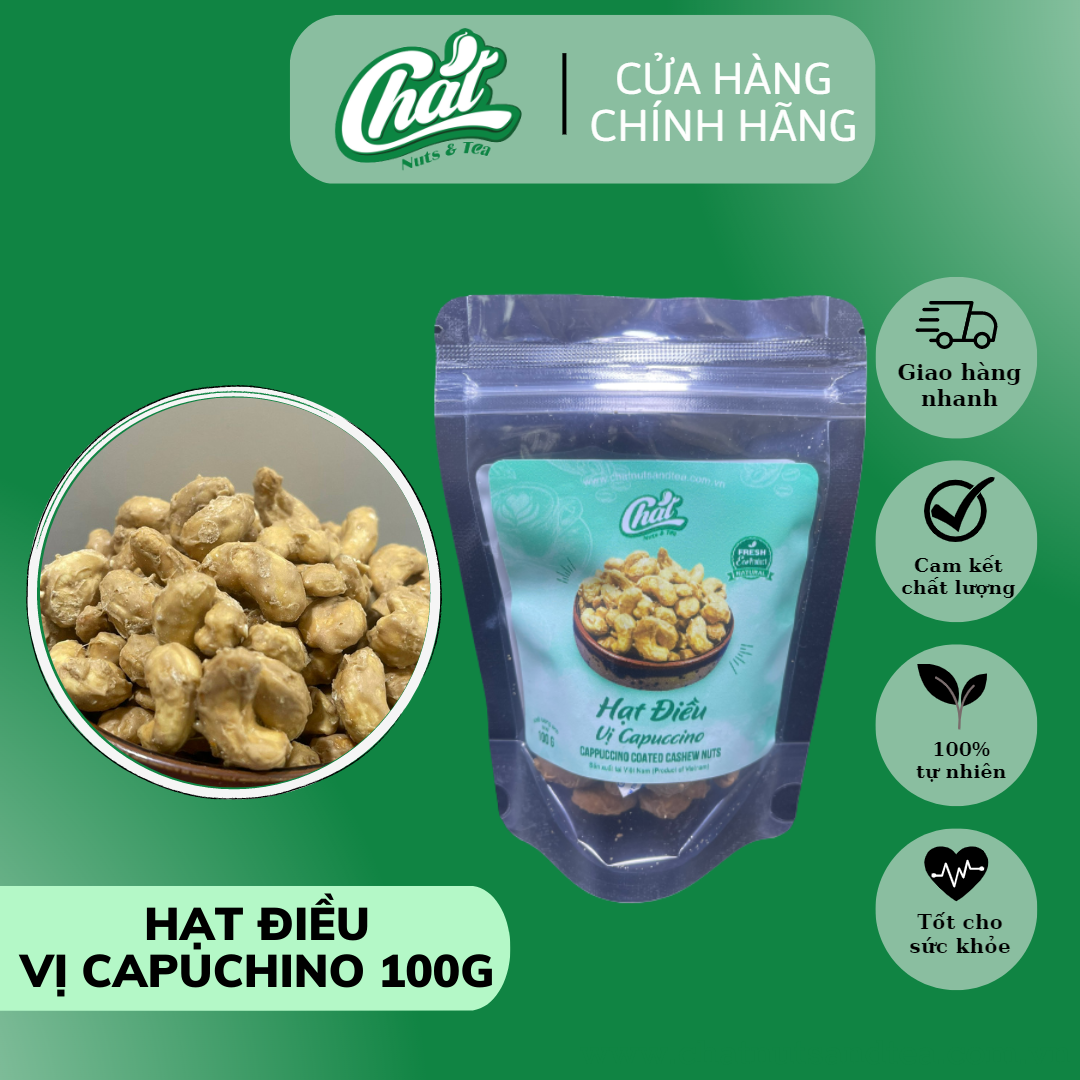 Hạt điều capuchino 100g